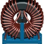 Ferrite Toroidal inductor 3.3mH +/- 30%
