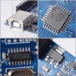 Arduino UNO R3 with USB cable – SMD (CH340G) Development Board - ATMEGA328P - Image 6