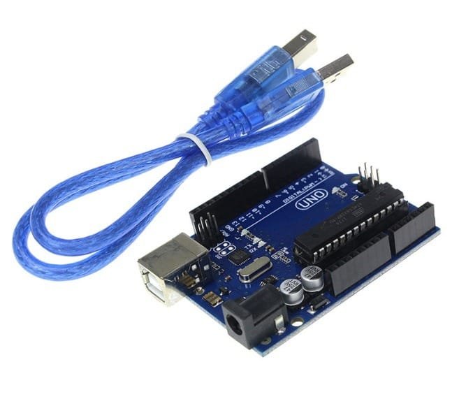 Arduino UNO R3 with USB cable - ATMEGA 328P - DIP