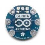 Attiny85 GEMMA 3 Arduino Gemma is a miniature wearable microcontroller board based on the ATtiny85. It contains everything needed to support the microcontroller; simply connect it to a computer with a USB cable or power it with a battery to get started on your wearable projects!