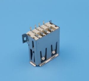 20pcs PCB Mount USB Connector 2.0 AF SMD type A Female Receptacle 4 pin right angle - Image 5