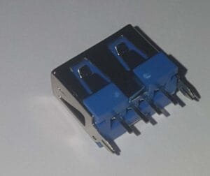 20pcs PCB mount USB A female 10.0mm short body 180 ° straight Connector