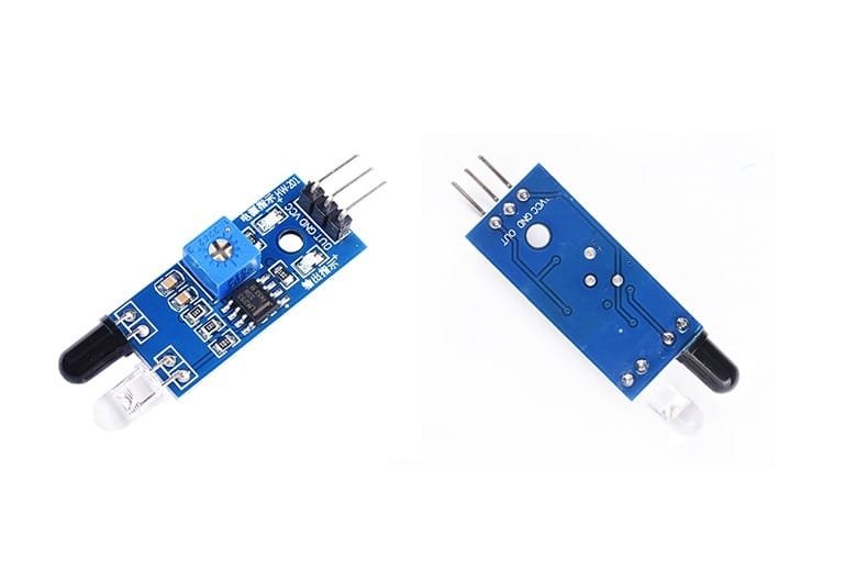 Obstacle Avoidance IR Sensor Module for Intelligent Trolley Robot