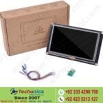 NEXTION 4.3 Inch HMI Touchscreen LCD Display – Enhanced Series NX4827K043 AI Smart Resistive Touchscreen with TFT Display, Serial Port, USART and RTC – Commercial Grade