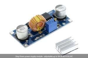 XL4015 5A DC-DC Adjustable Voltage Step Down Buck Converter 4-38v Input