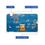 TJC 7 Inch HMI Touchscreen LCD Display – X3 Series TJC8048X370_011R AI Smart Resistive Touch Display - Commercial Grade - Image 5