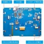 TJC 8 Inch HMI Touchscreen LCD Display – X5 Series TJC8060X580-011R AI Smart Resistive Touch Display - Commercial Grade - Image 3