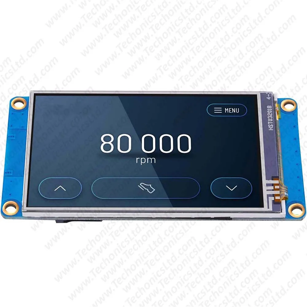 TJC 3.5 Inch HMI LCD Display Screen | T1 Series TJC4832T135-011R AI Smart Resistive Touch Display | Multifunctional HMI Touchscreen Display Module with Serial Port USART - Image 8