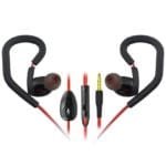 Universal Mobile Handsfree | 3.5mm with Ear Hook Style Wired Control with Mic and Sports Running Earplugs | BYZ BS-K6