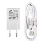 Mobile phone charger | Samsung EP-TA20EWE | Fast Charger | Micro USB Cable-White