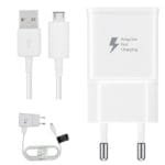 Mobile phone charger | Samsung EP-TA20EWE | Fast Charger | Micro USB Cable-White - Image 2