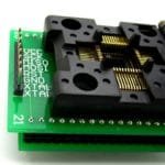 TQFP44 to DIP40 Adpater for AVR ISP Interface IC adapter Programmer Socket-  CNV-QFP-MPU51 - Image 2