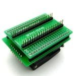 TQFP44 to DIP40 Adpater for AVR ISP Interface IC adapter Programmer Socket-  CNV-QFP-MPU51 - Image 4
