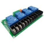 4 way 5V,12V,24V/30A relay module high and low level trigger smart home & PLC industrial control