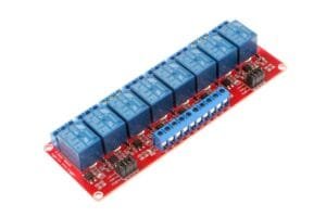 8-Channel Relay Module (12VDC)| High/Low Level Trigger with Optocoupler Isolation Load DC 30V/10A AC 250V/10A for PLC - Image 4