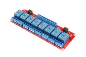 8-Channel Relay Module (12VDC)| High/Low Level Trigger with Optocoupler Isolation Load DC 30V/10A AC 250V/10A for PLC - Image 3