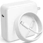 MacBook Air Charger – 118W Super Fast Charger with USB C  – Included USB C Cable (6.6ft/2m) – White