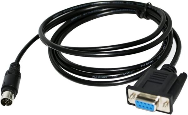 PLC communication cable for TK-FBS TK-XC TK-DVP TK-FP TK-FX female DB9 to round header MD8 TK6070 TK6071