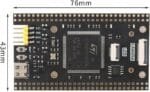 STM32H723ZGT6 Dev Board Dimensions