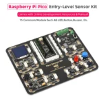 Raspberry Pi Learning kit with expansion board with 15 sensor modules