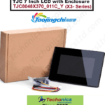 TJC 7 Inch HMI Touchscreen LCD Display with Enclosure Casing | X3 Series TJC8048X370_011C_Y AI Smart Capacitive Touch Display