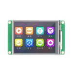 TJC 3.2 Inch HMI LCD Display Screen | T1 Series TJC3224T132_011R AI Smart Resistive Touch Display | Multifunctional HMI Touchscreen Display Module with Serial Port USART