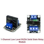5V Solid State Relay Module (1/2/4/8 Channel) - G3MB-202P 240V 2A Low Level Trigger with Resistive Fuse for Arduino