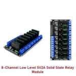 5V Solid State Relay Module (1/2/4/8 Channel) - G3MB-202P 240V 2A Low Level Trigger with Resistive Fuse for Arduino - Image 4