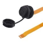 IP67/IP68 Waterproof Threaded SD/TF Card Extension Cable - Super Soft Flat FPC Socket Adapter