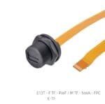 IP67/IP68 Waterproof Threaded SD/TF Card Extension Cable - Super Soft Flat FPC Socket Adapter - Image 2